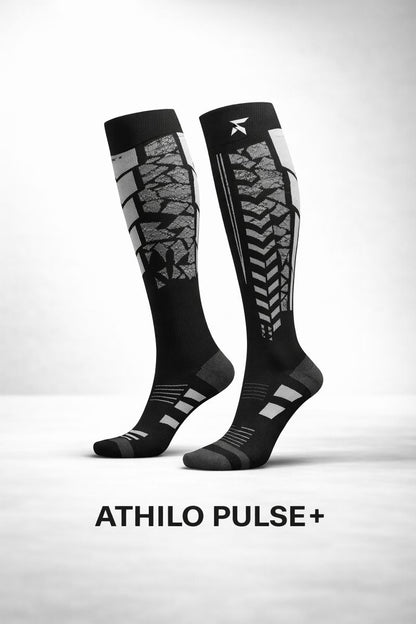 ATHILO PULSE - Chaussettes de Compression Running