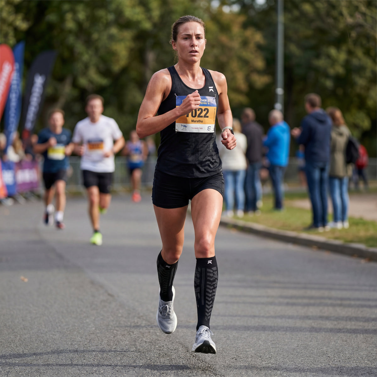 ATHILO PULSE - Chaussettes de Compression Running