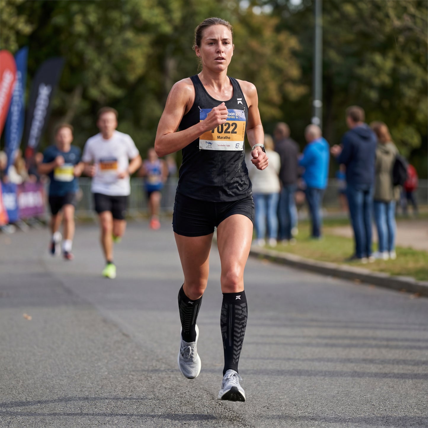 ATHILO PULSE - Chaussettes de Compression Running