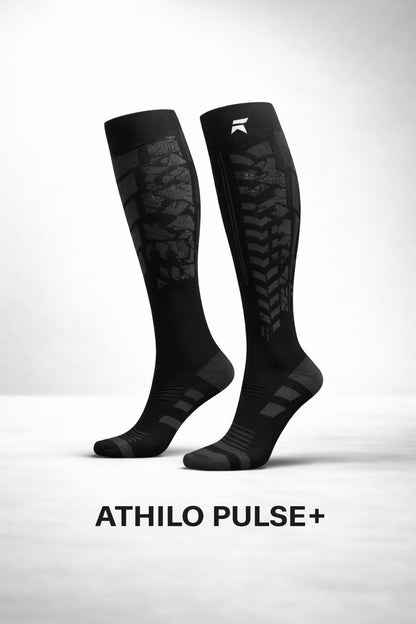 ATHILO PULSE - Chaussettes de Compression Running