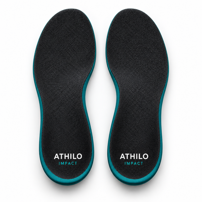 Paire de semelles ATHILO IMPACT vue de dessus
